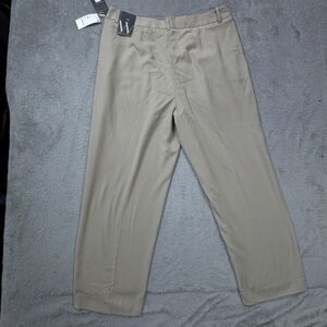 Worthington NWT Women's Slacks/Pants Size 14 (34 x 27) Khaki Color Pleated‎